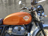 Rush Orange Royal Enfield Interceptor 650 Twin
