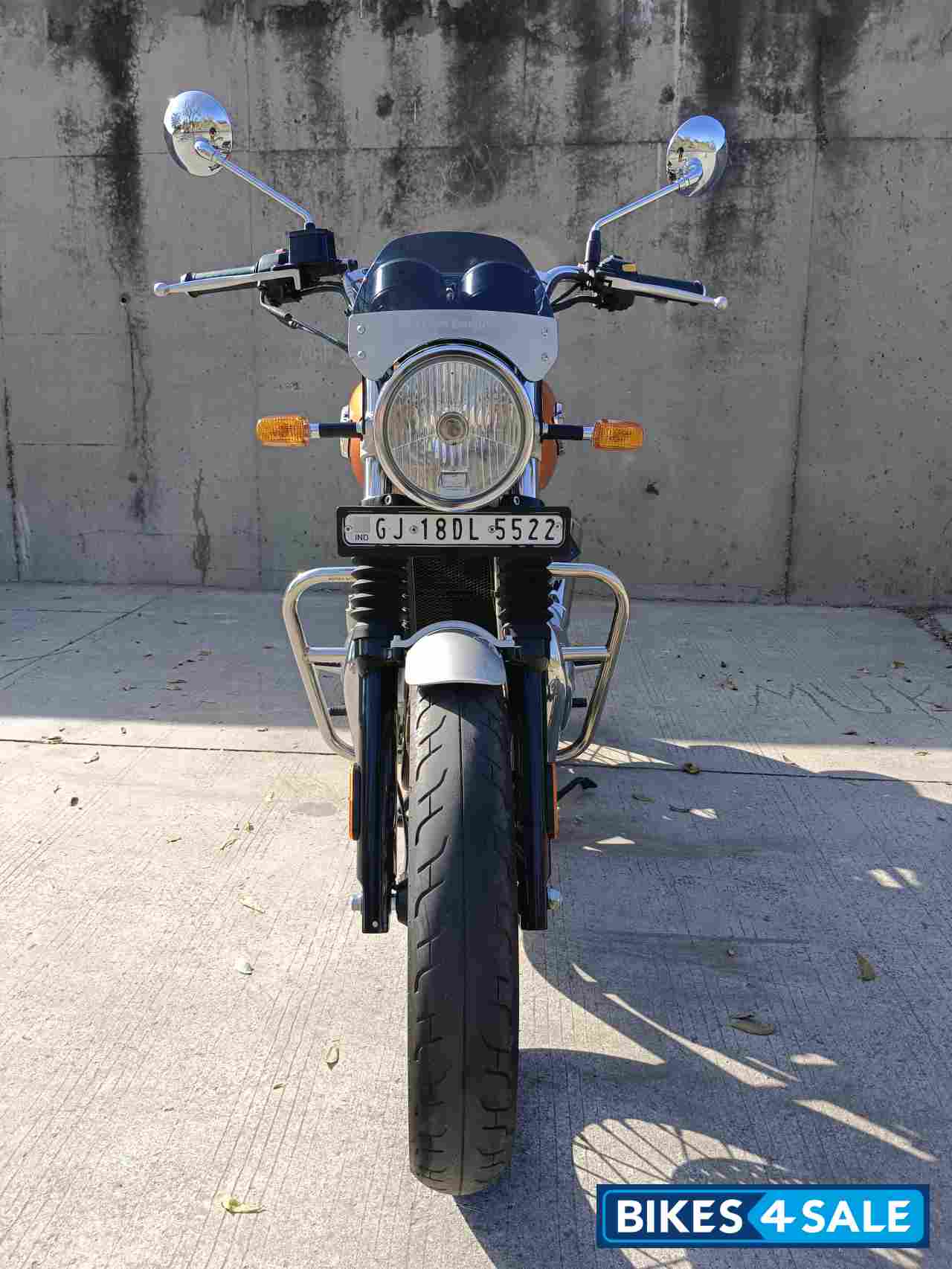 Rush Orange Royal Enfield Interceptor 650 Twin