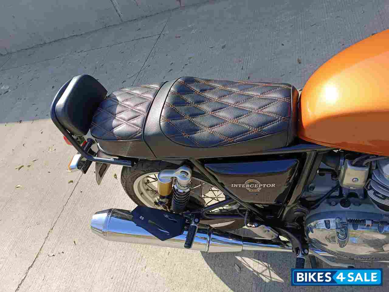 Rush Orange Royal Enfield Interceptor 650 Twin
