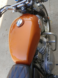Rush Orange Royal Enfield Interceptor 650 Twin