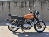 Rush Orange Royal Enfield Interceptor 650 Twin