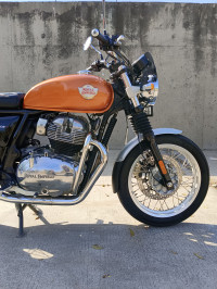 Rush Orange Royal Enfield Interceptor 650 Twin