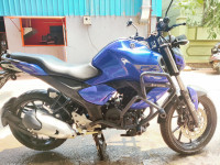 Blue Yamaha FZ FI V3 BS6