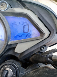 White Colour Bajaj Pulsar 200 NS ABS