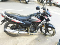 Black Red TVS Sport BS6