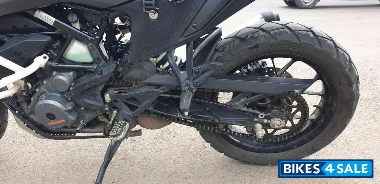 Orange KTM 390 Adventure