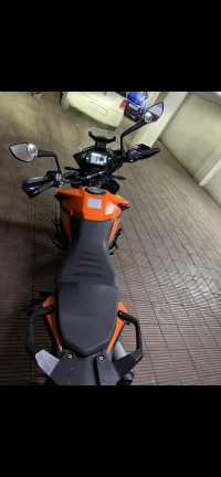 Orange KTM 390 Adventure