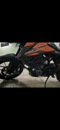 Orange KTM 390 Adventure