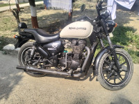 White/black Royal Enfield Thunderbird X 350