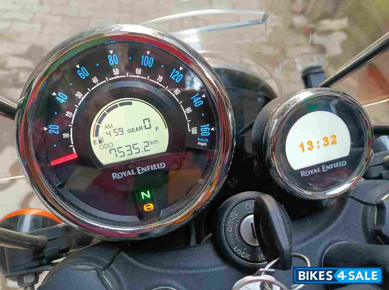 Grey Royal Enfield Meteor 350