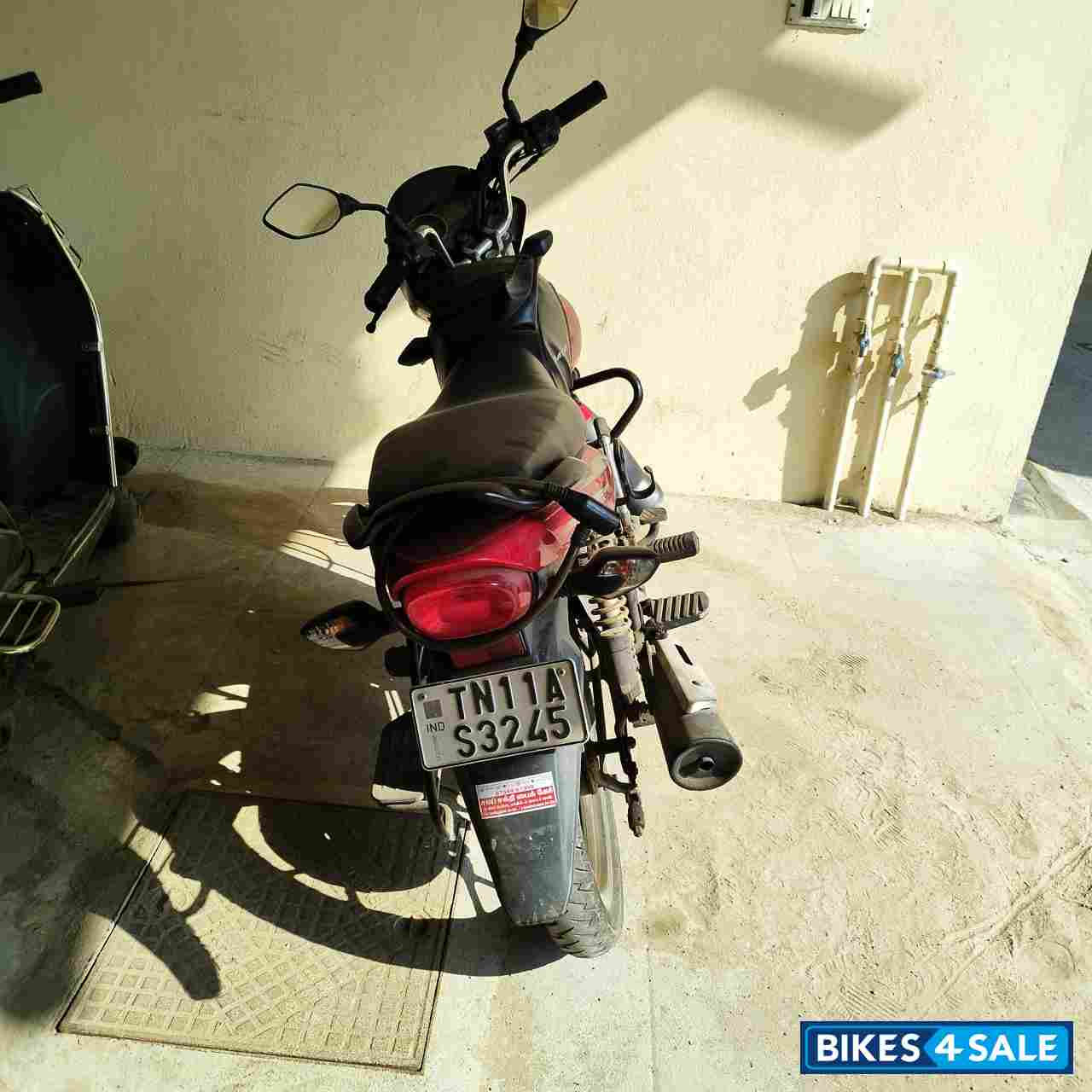 Red Bajaj Platina 110 H-Gear BS6