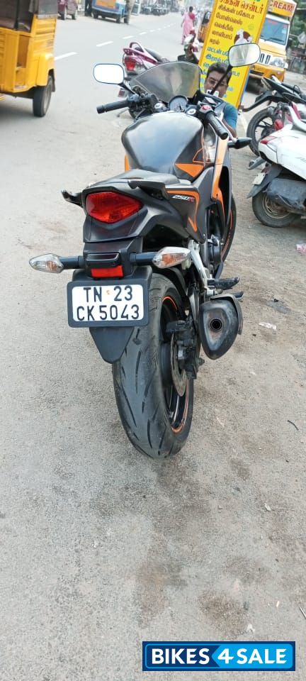 Orange Honda CBR 250R ABS
