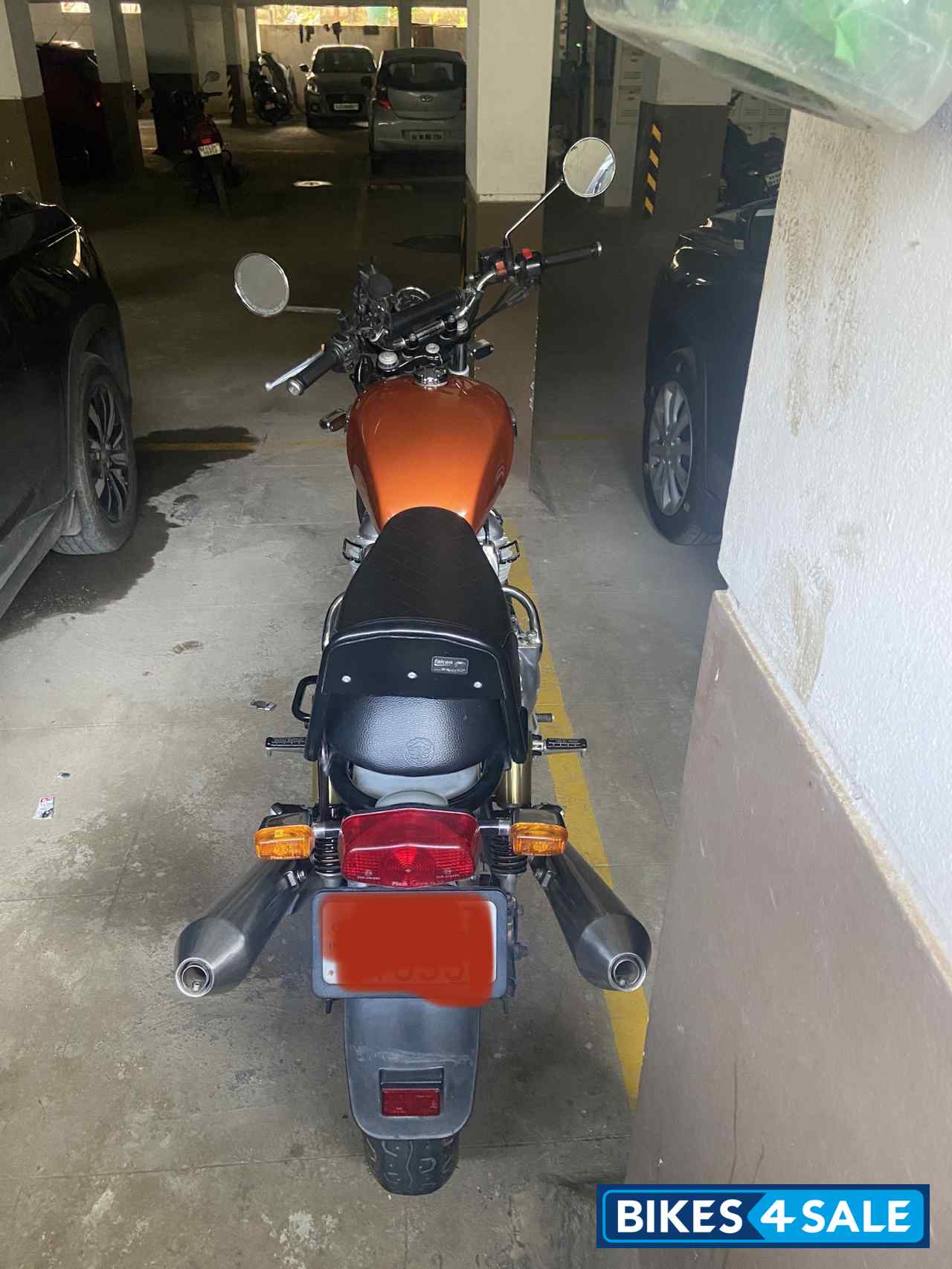 Orange Crush Royal Enfield Interceptor 650 Twin