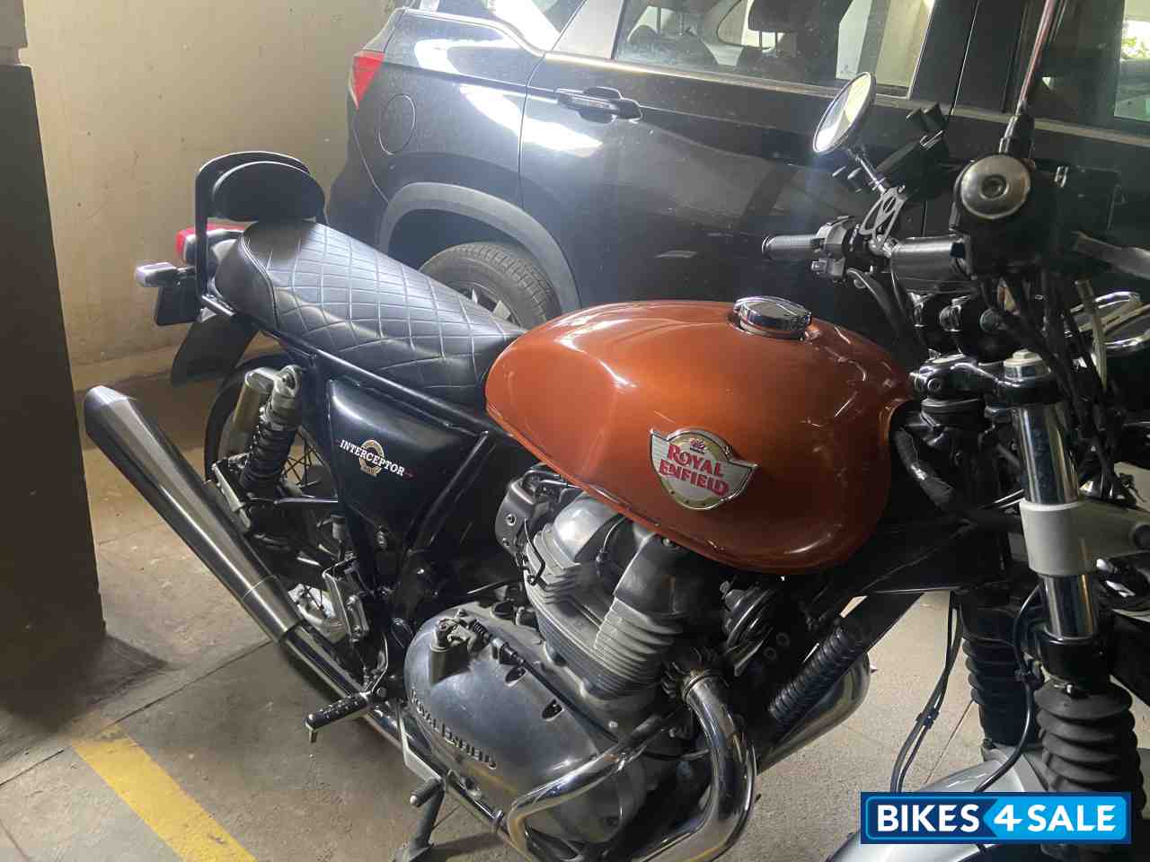 Orange Crush Royal Enfield Interceptor 650 Twin