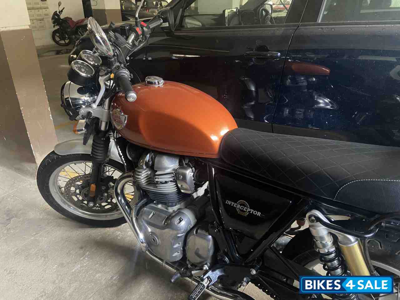Orange Crush Royal Enfield Interceptor 650 Twin