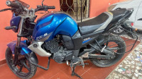 Blue Yamaha FZ-S