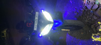 Black Blue Yamaha YZF R15 V2