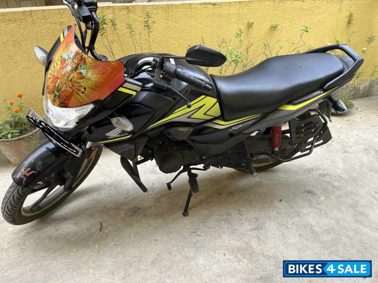 Black Green Honda SP 125 BSVI