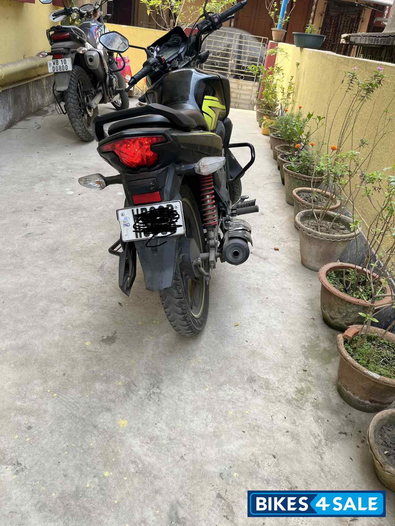 Black Green Honda SP 125 BSVI