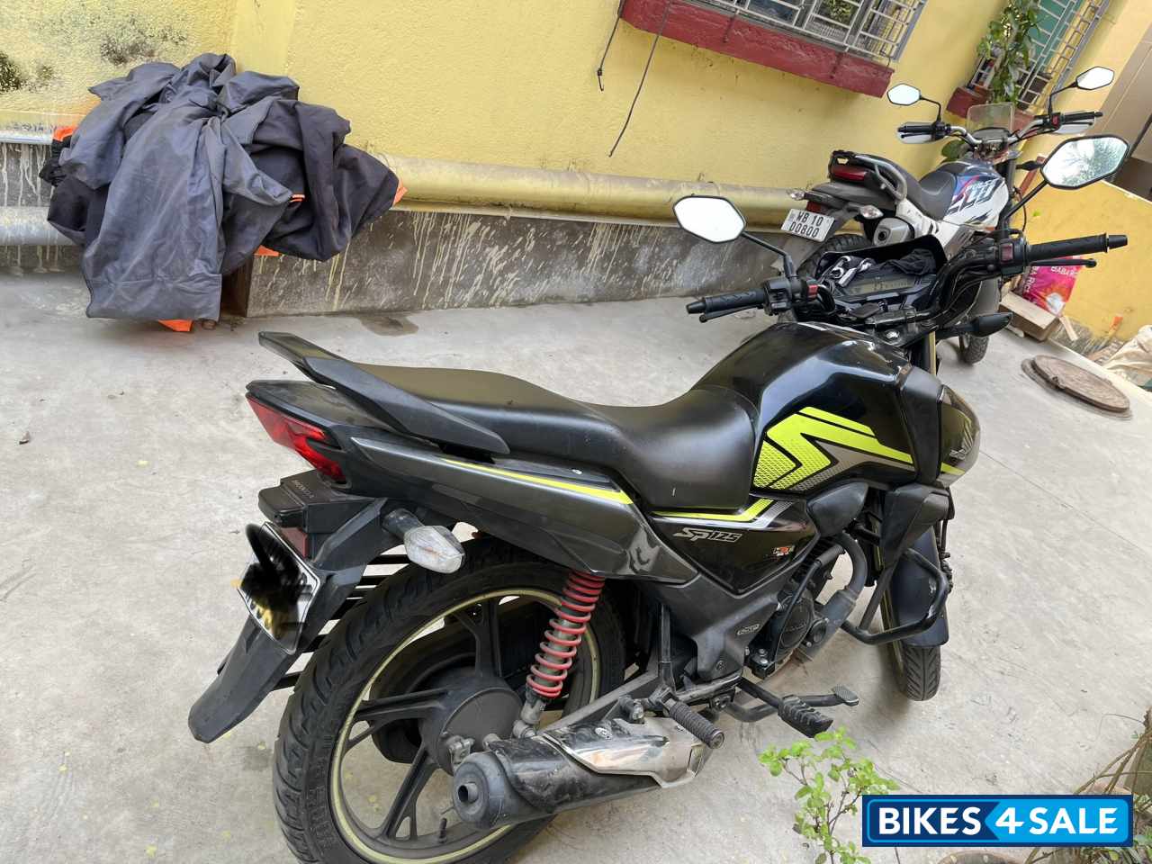 Black Green Honda SP 125 BSVI