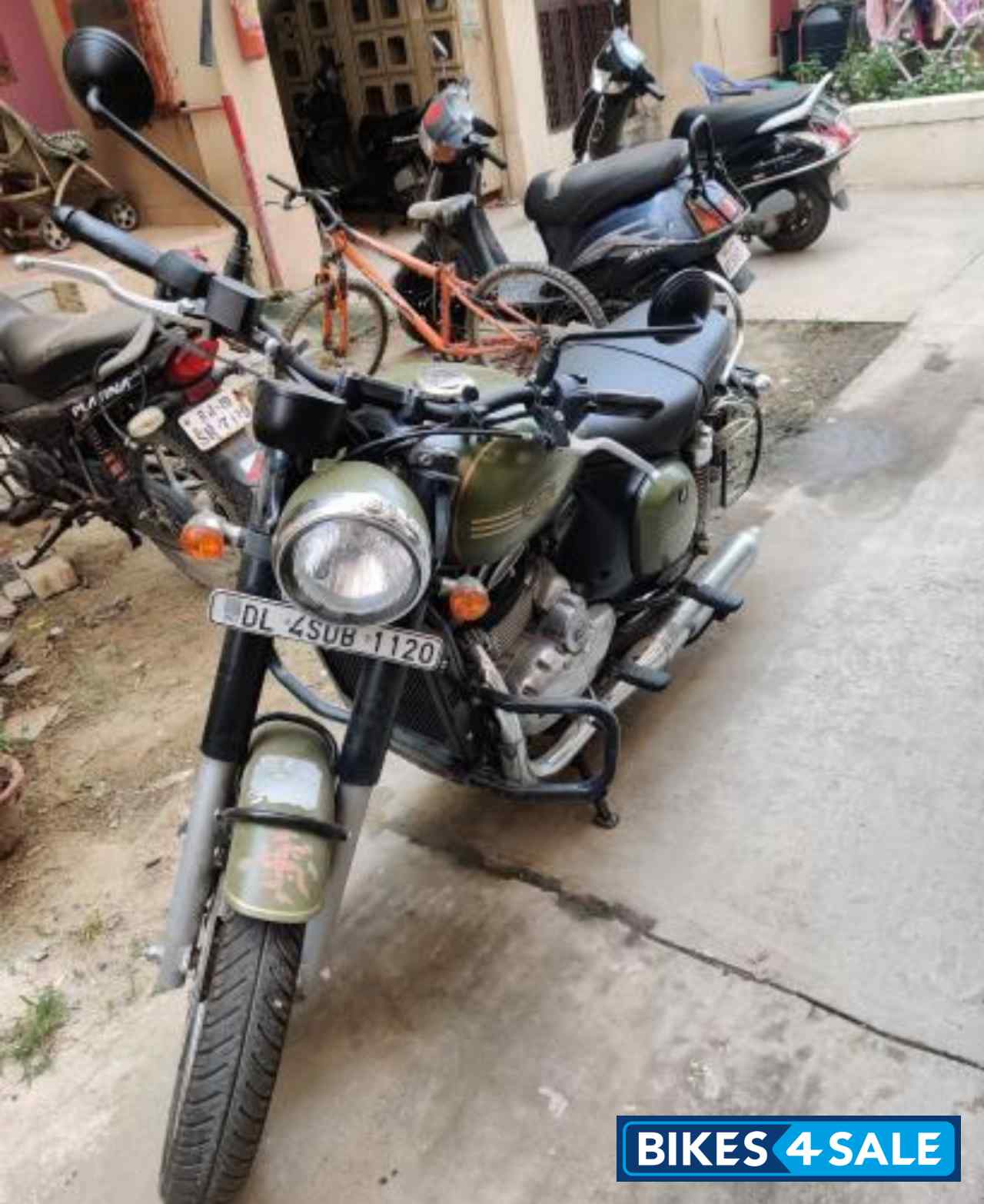 Jawa forty two 42 single channel Galactic green