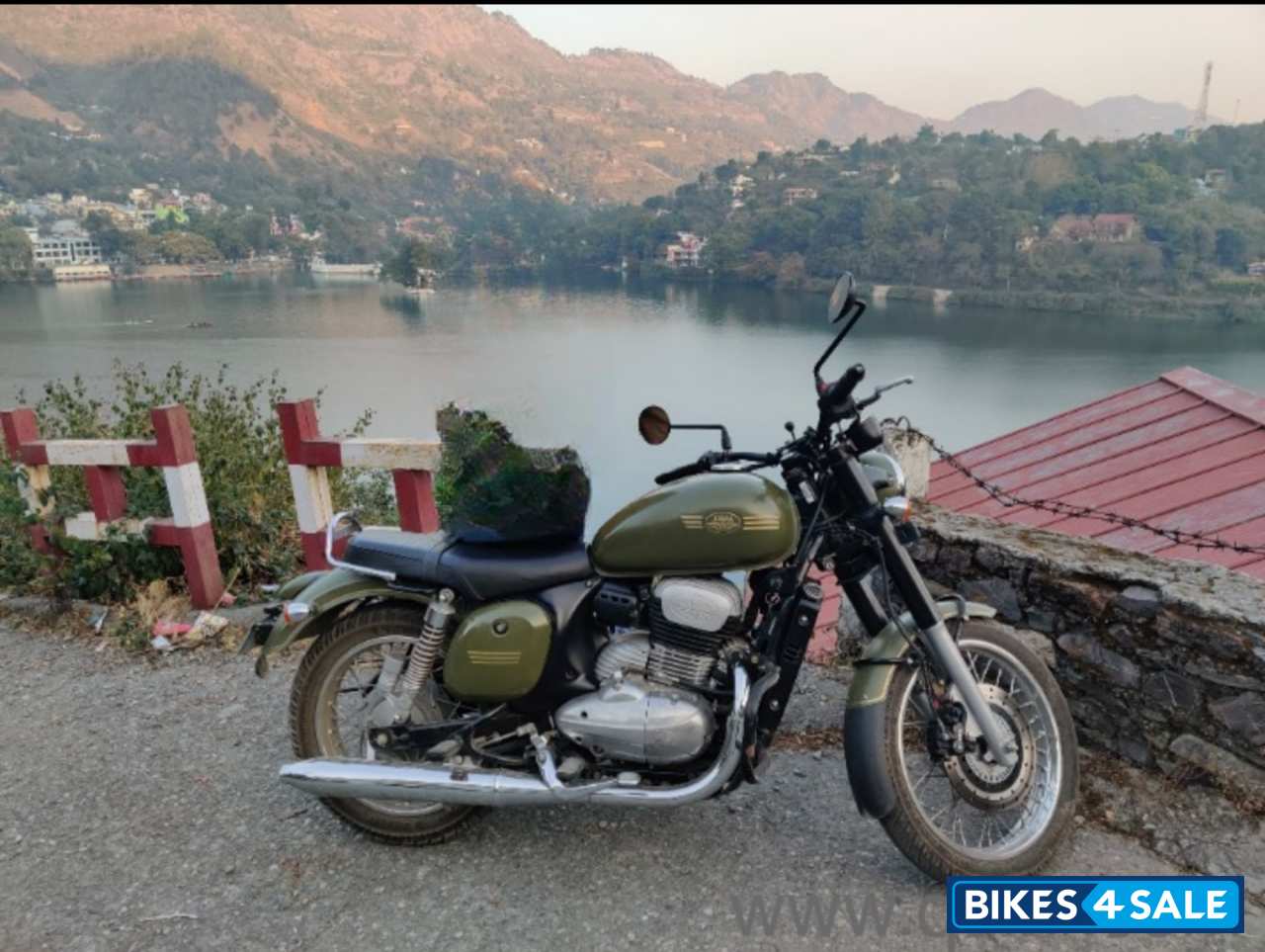 Jawa forty two 42 single channel Galactic green