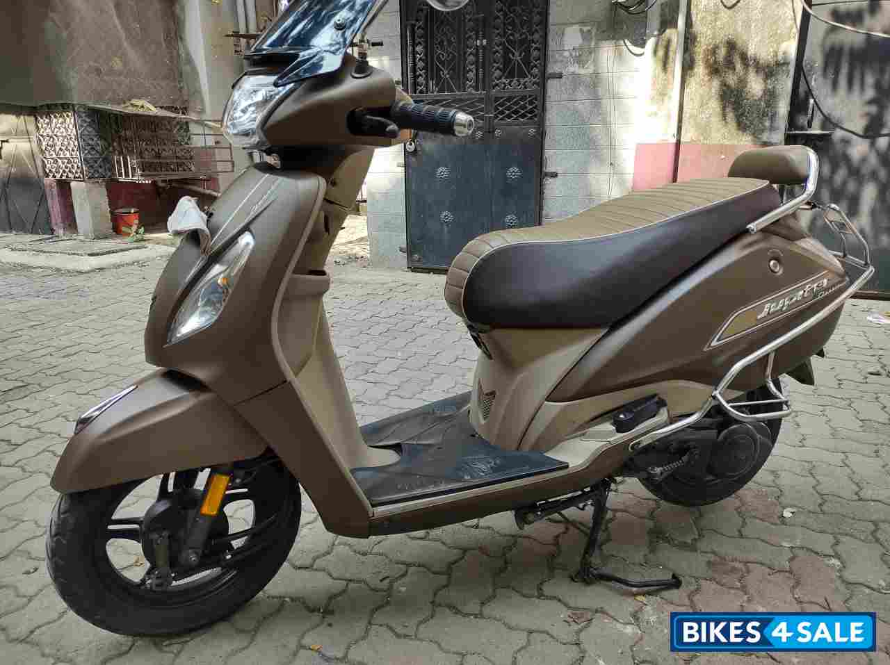 Brown TVS Jupiter Classic BS6