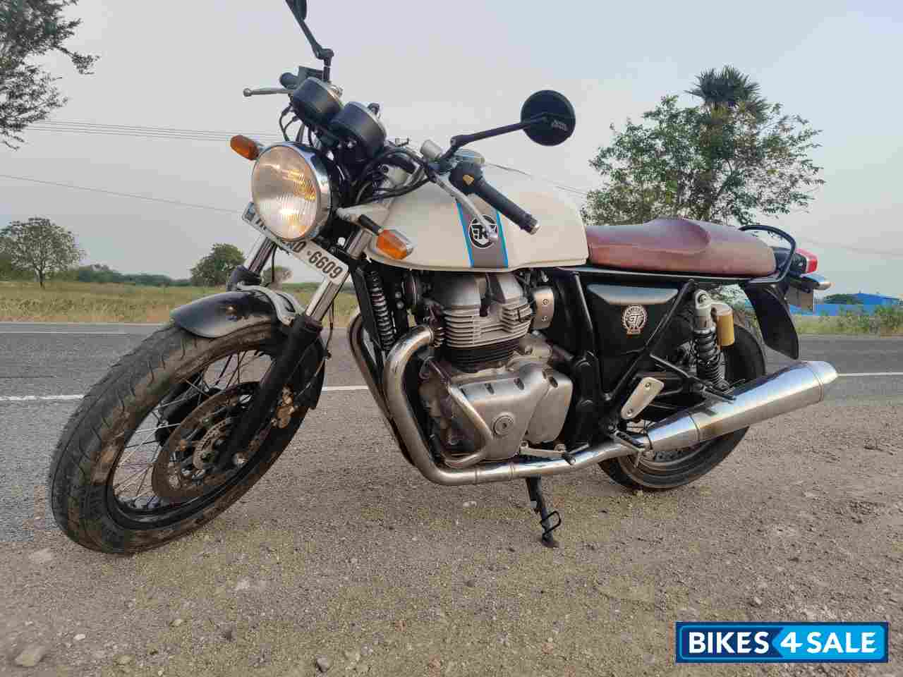 Ice Queen Royal Enfield Continental GT 650 Twin