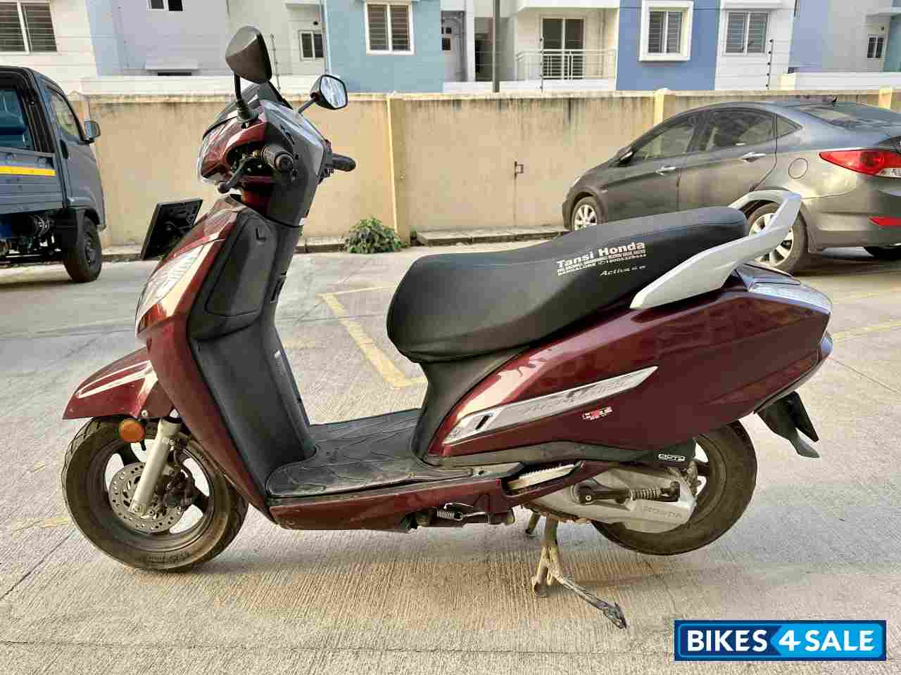 Red Metallic Honda Activa 125 BS6