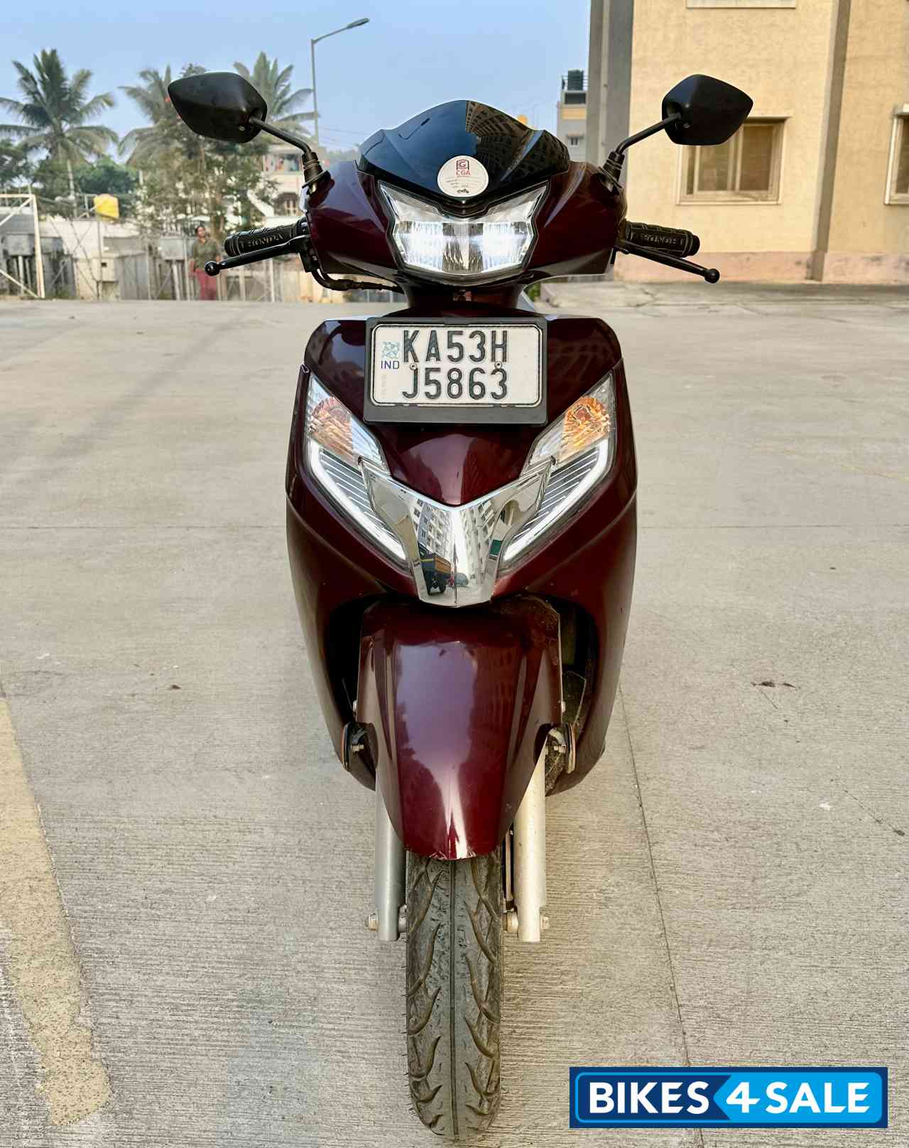 Red Metallic Honda Activa 125 BS6