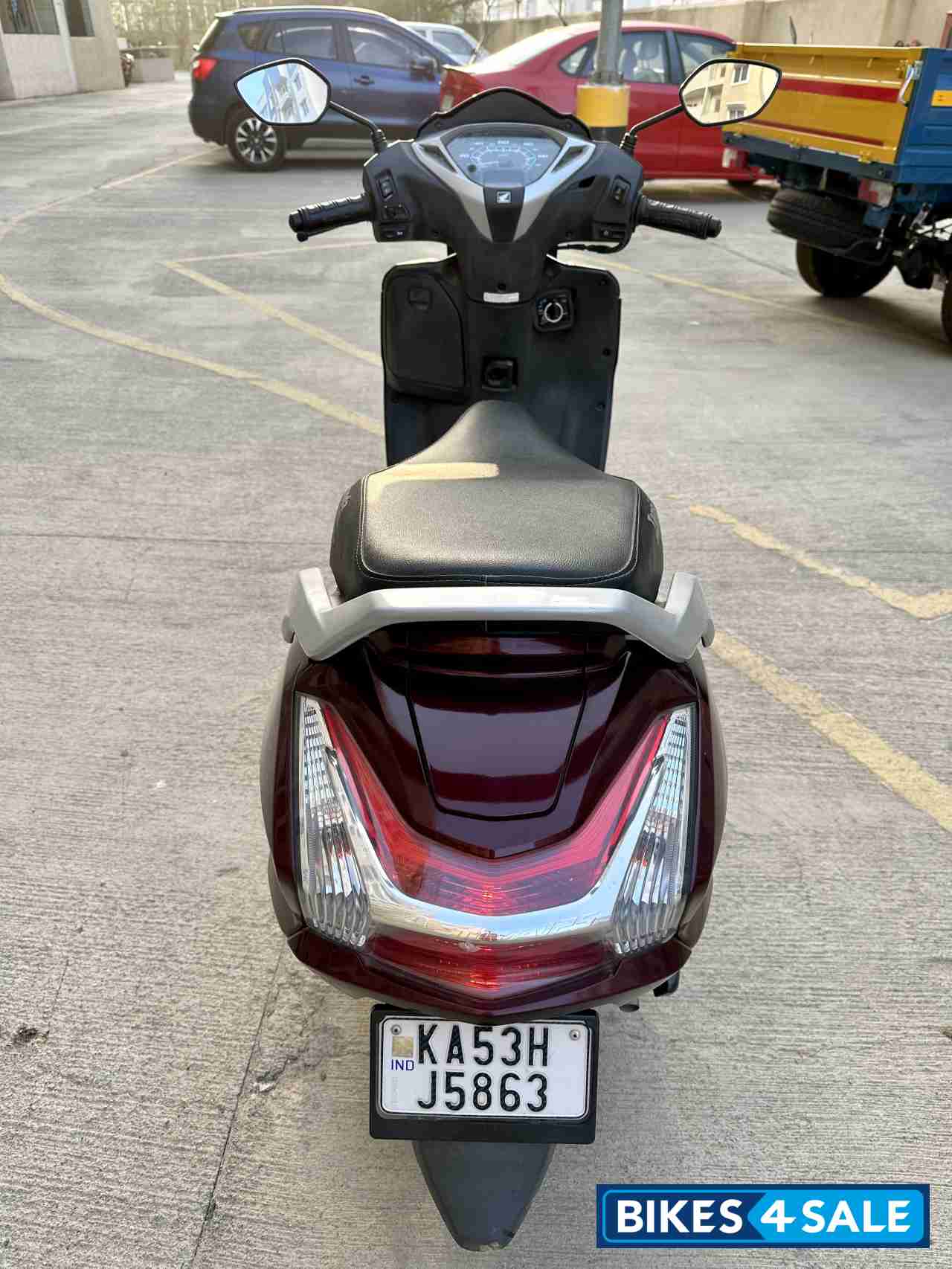 Red Metallic Honda Activa 125 BS6