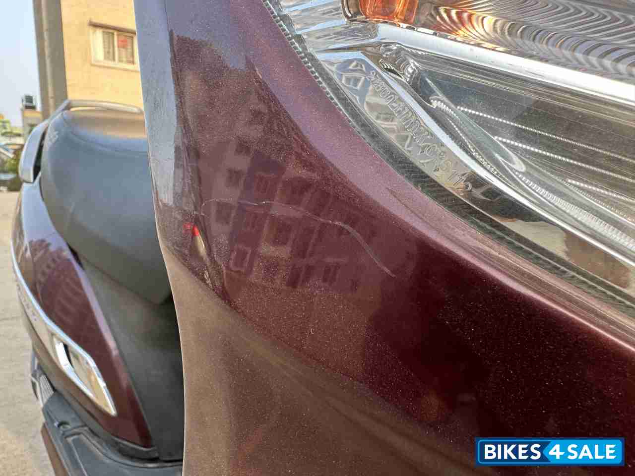 Red Metallic Honda Activa 125 BS6