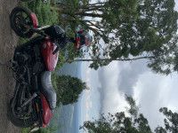 Fire Red Harley Davidson Street 750