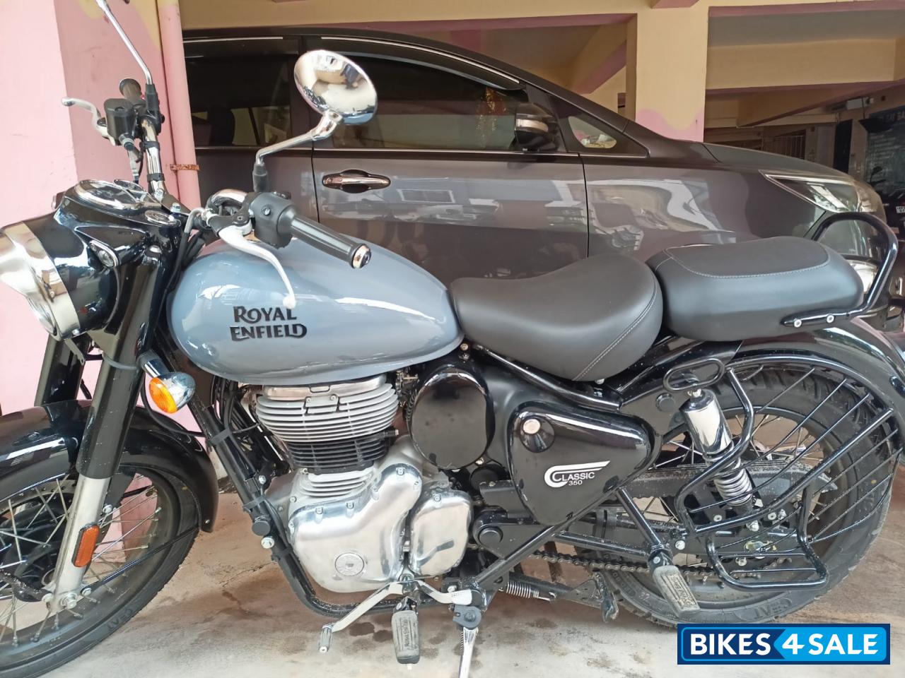 Redditch Grey Royal Enfield Classic 350 Single Channel BS6