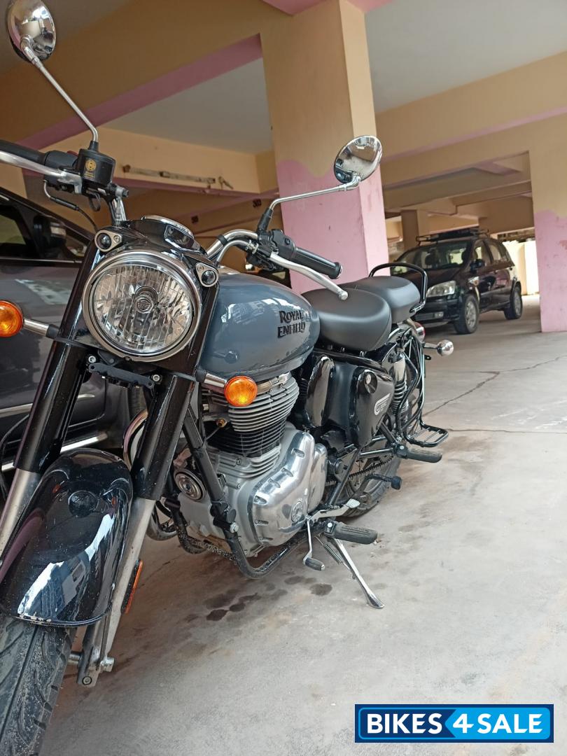 Redditch Grey Royal Enfield Classic 350 Single Channel BS6