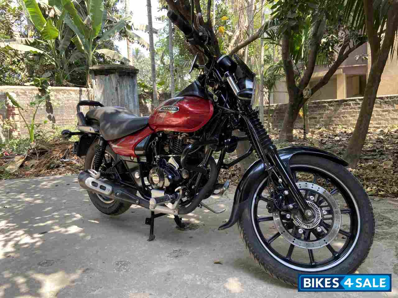 Red Bajaj Avenger Street 160