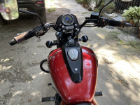 Red Bajaj Avenger Street 160