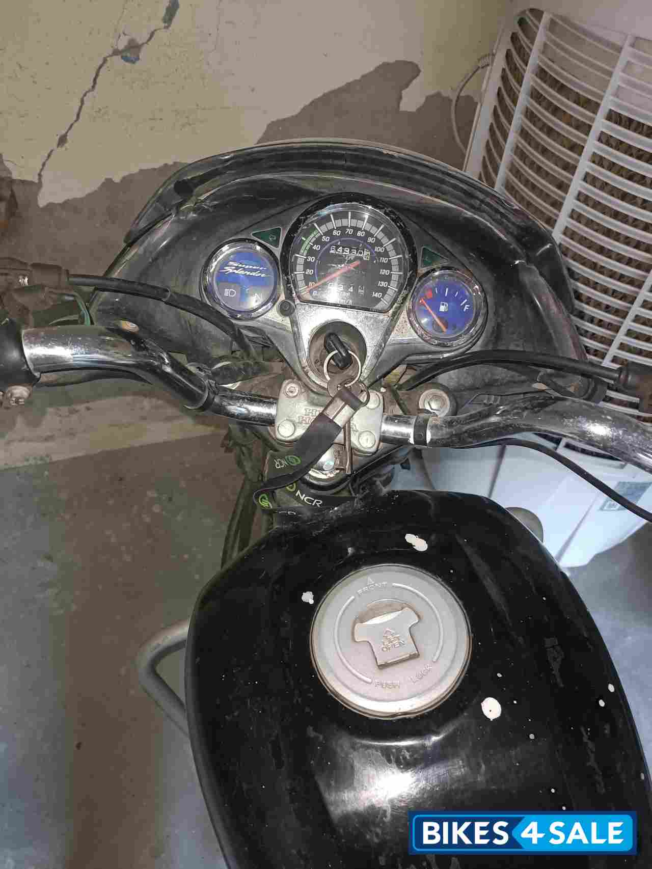 Black And Purple Hero Super Splendor