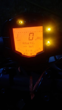 Black & Orange KTM Duke 250