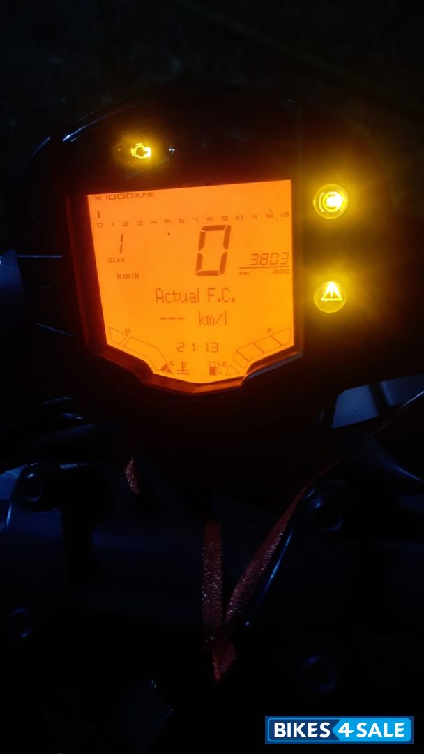 Black & Orange KTM Duke 250