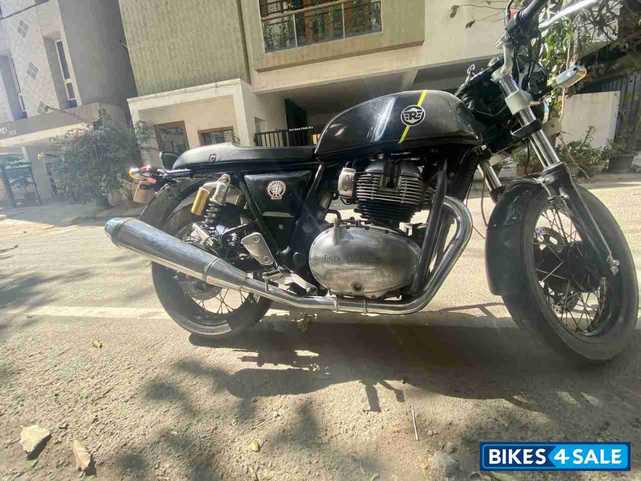 Mh Grey And Black Royal Enfield Continental GT 650