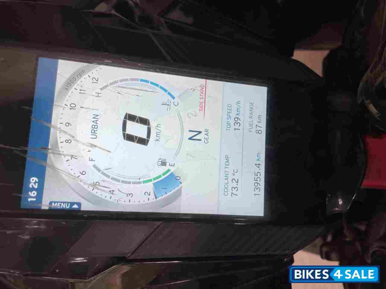 Black TVS Apache RR 310 2020