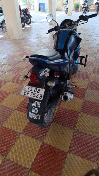 Blue Yamaha FZ-S FI V2