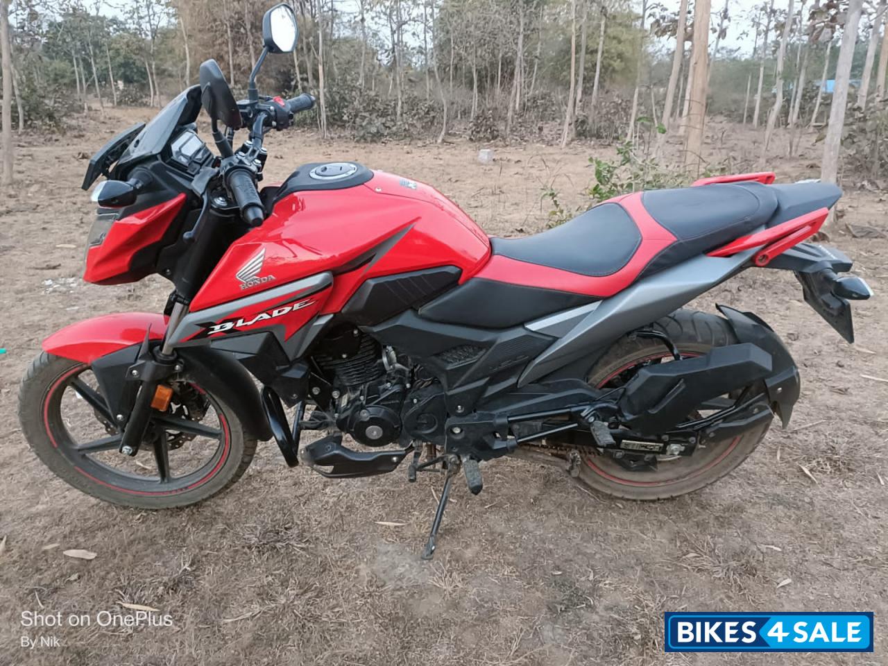 Red Honda XBlade BS6