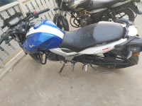 Blue/white TVS Apache RTR 160 4V