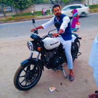 White Royal Enfield Thunderbird X 350