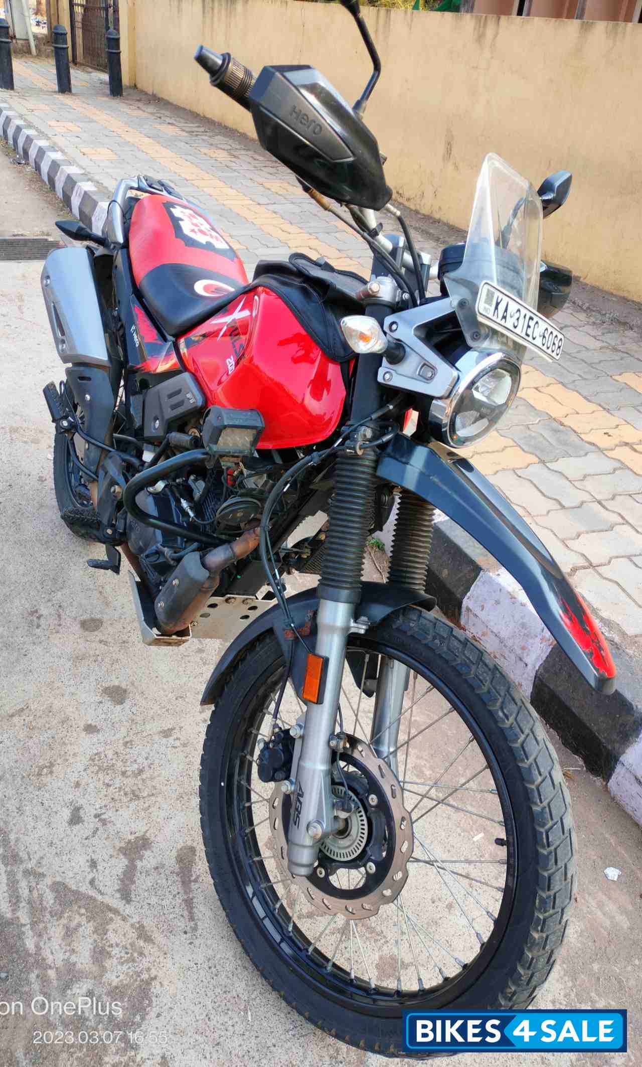 Red Hero XPulse 200 BS6