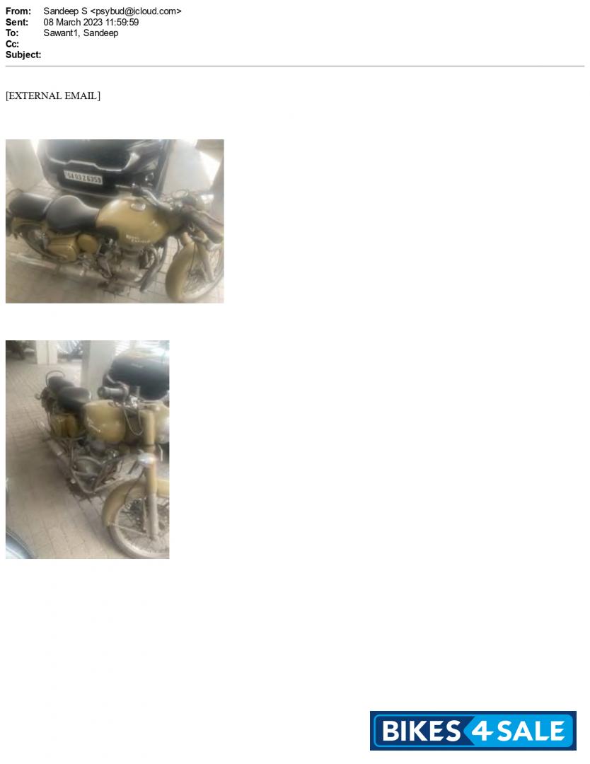 Royal Enfield Classic Desert Storm