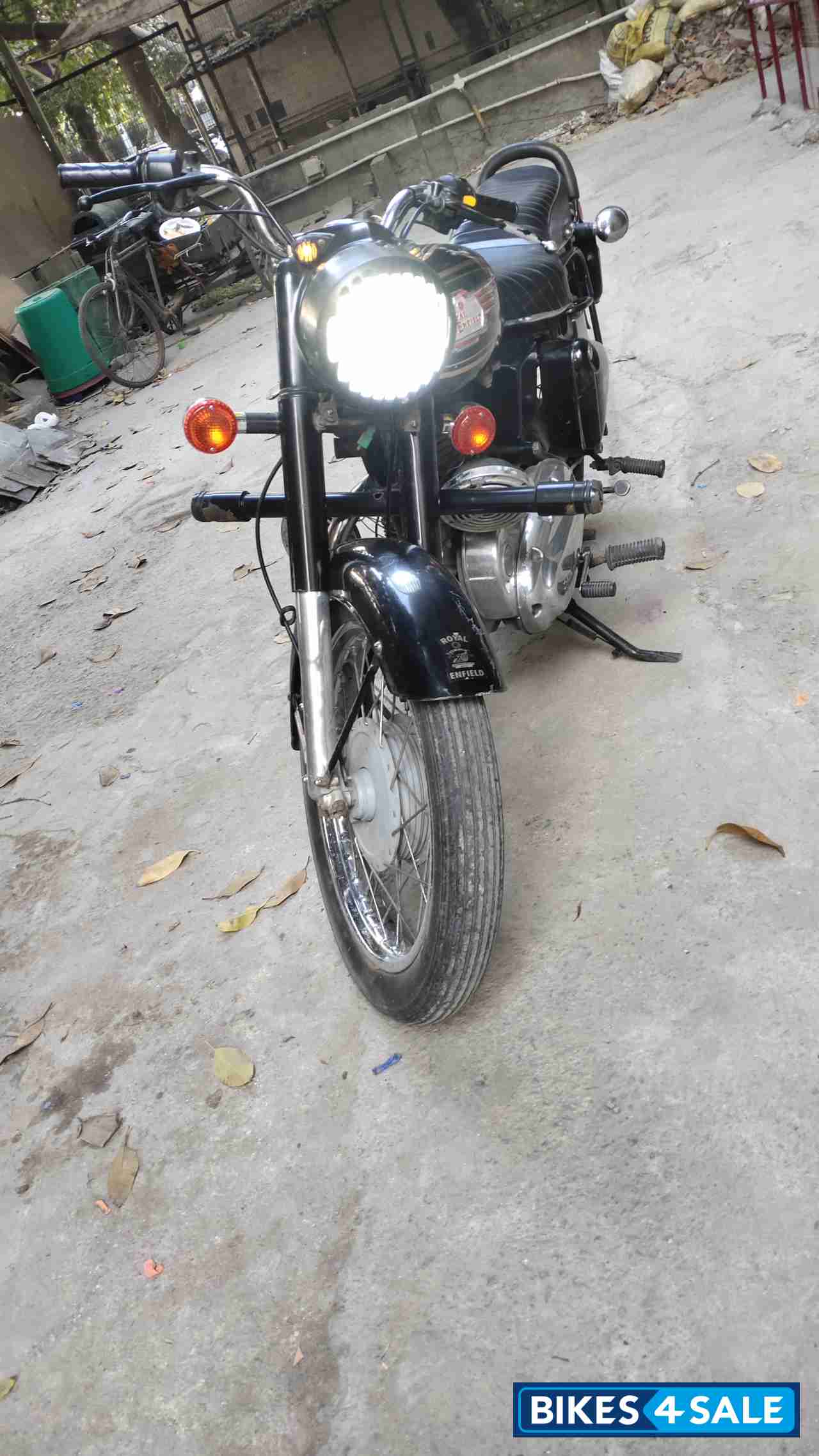 M Black Royal Enfield Bullet Electra 5S