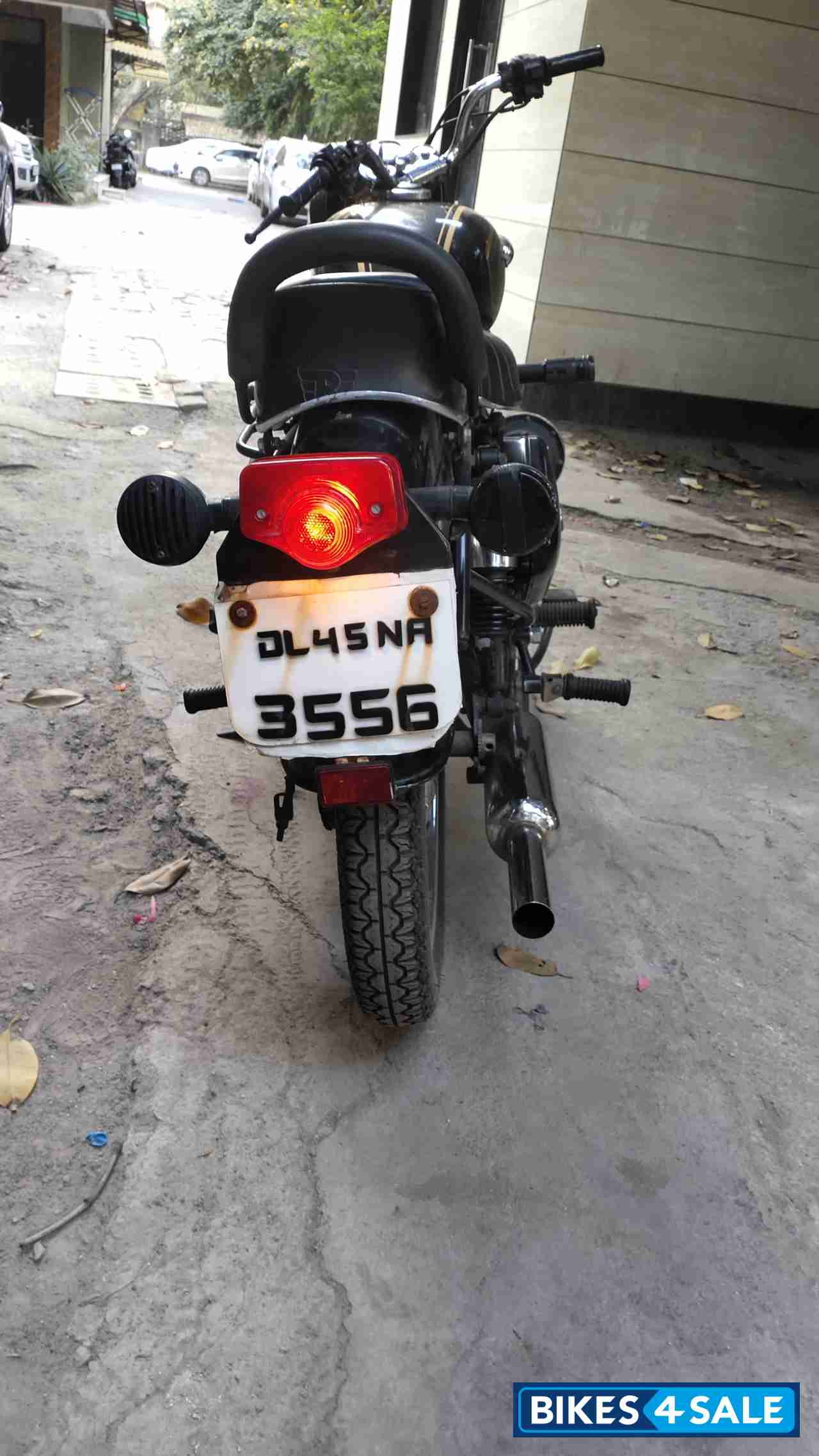 M Black Royal Enfield Bullet Electra 5S